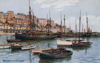 Brixham, depuis le quai - Alfred Robert Quinton